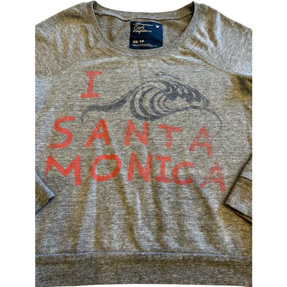Vintage American Eagle Outfitters sweatshirt Santa Monica - Picture 2 of 5